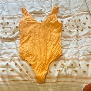 Orange Women’s One Piece Bodysuit